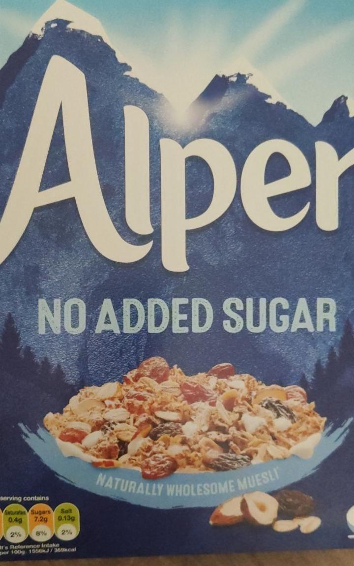 Fotografie - Naturally Wholesome Muesli No Added Sugar Alpen