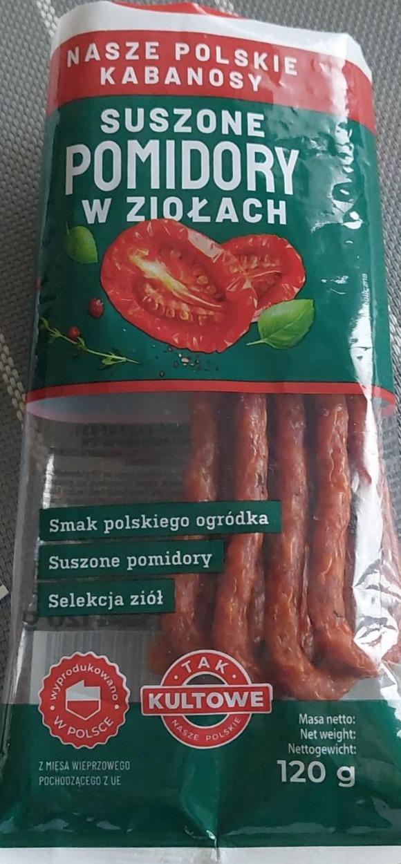 Fotografie - Naše Polskie kabanosy suszone pomidory w ziołach Duda