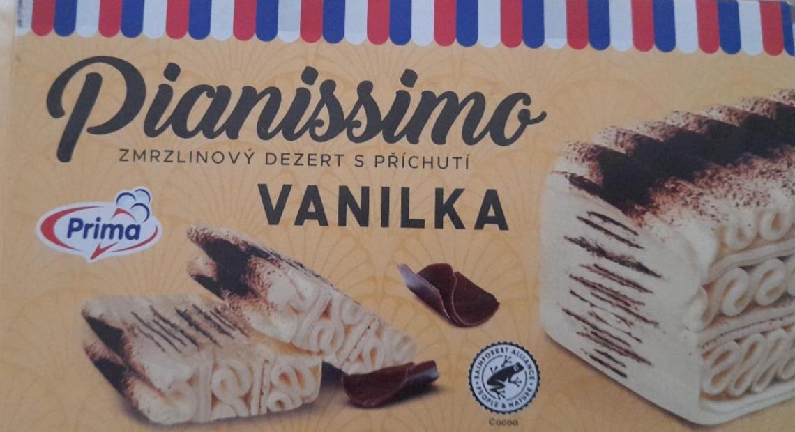 Fotografie - Pianissimo vanilková zmrzlina Prima