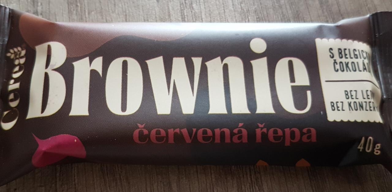 Fotografie - Brownie červená řepa s belgickou čokoládou Cerea