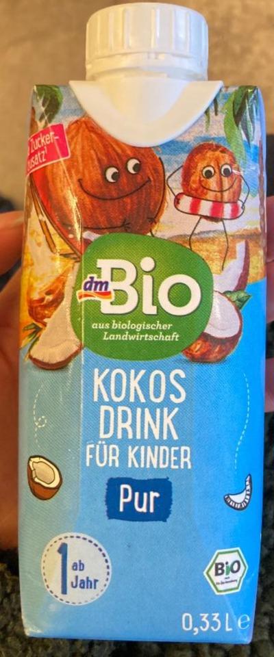 Fotografie - Kokos drink für Kinder Pur dmBio