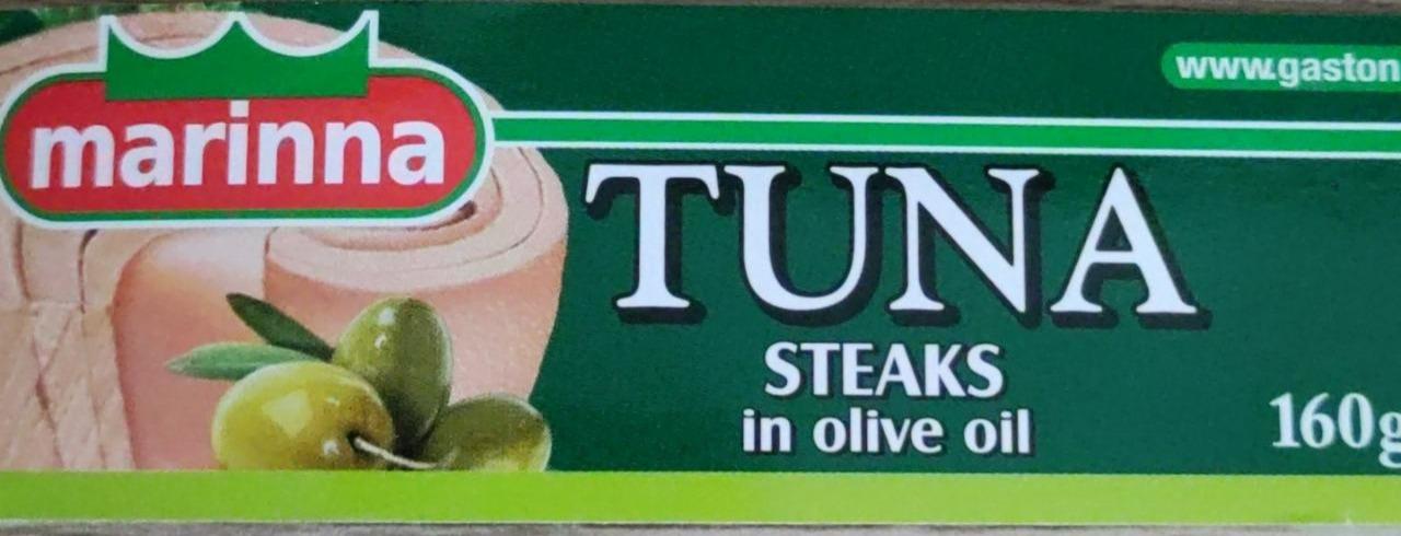 Fotografie - Tuna steaks in olive oil Marinna