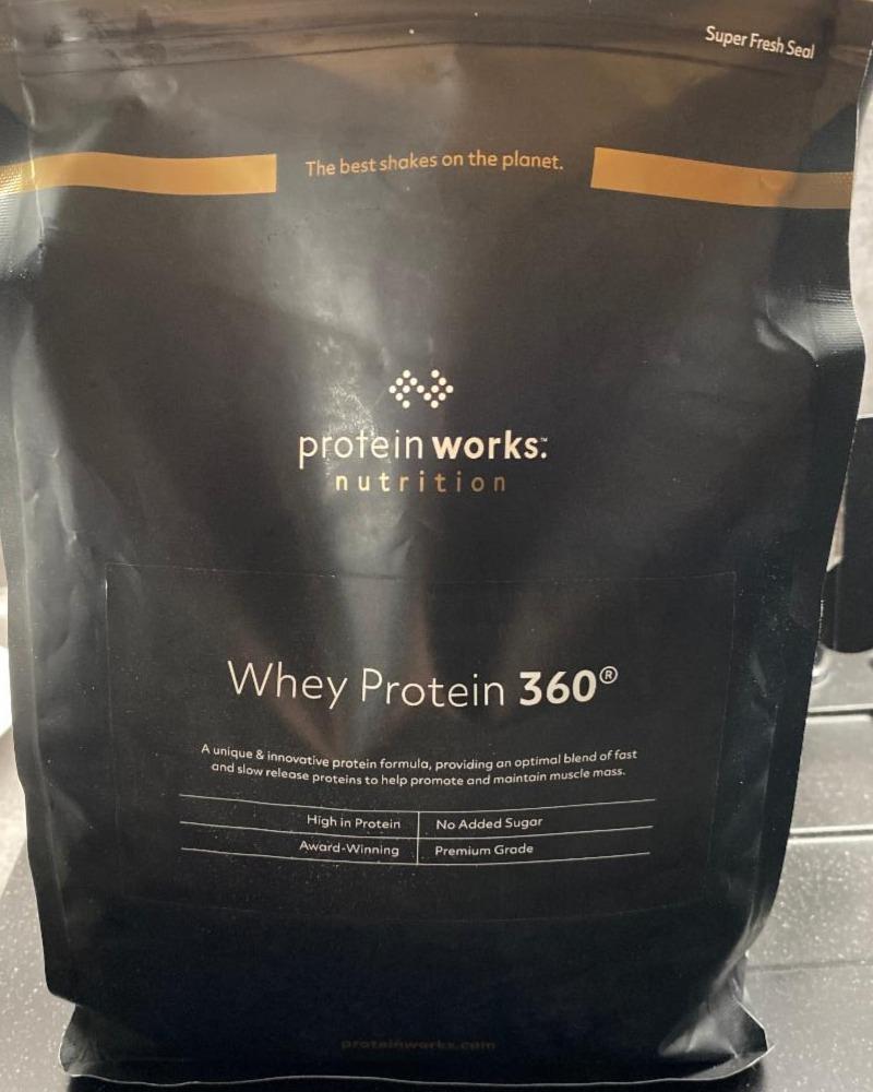 Fotografie - Whey Protein 360 Choc Peanut Cookie Dough Protein works nutrition