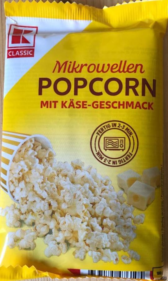 Fotografie - Mikrowellen Popcorn mit Käse-Geschmack K-Classic