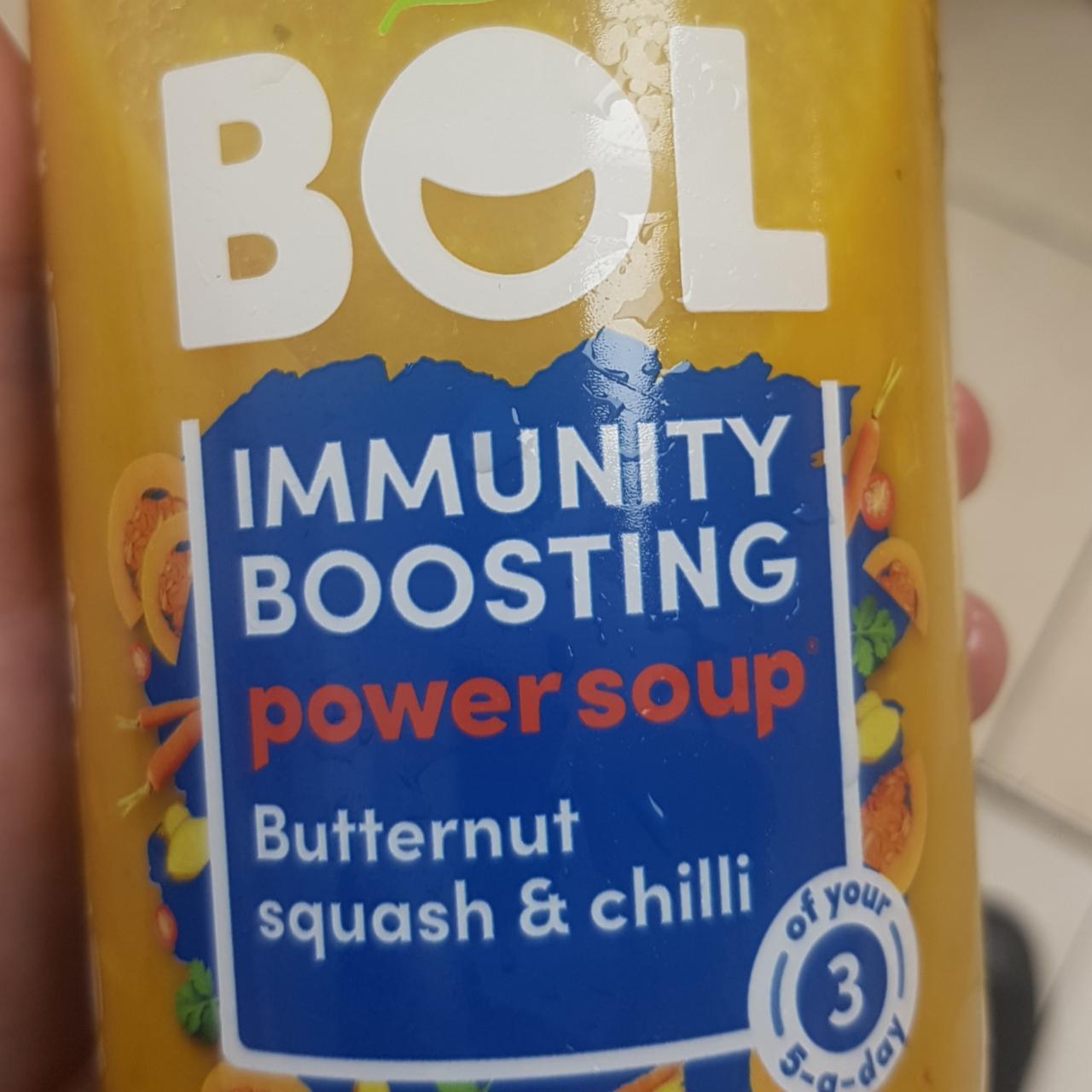 Fotografie - Immunity Boosting power soup Butternut squash & chilli Bol