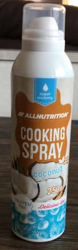 Fotografie - Cooking spray coconut Allnutrition