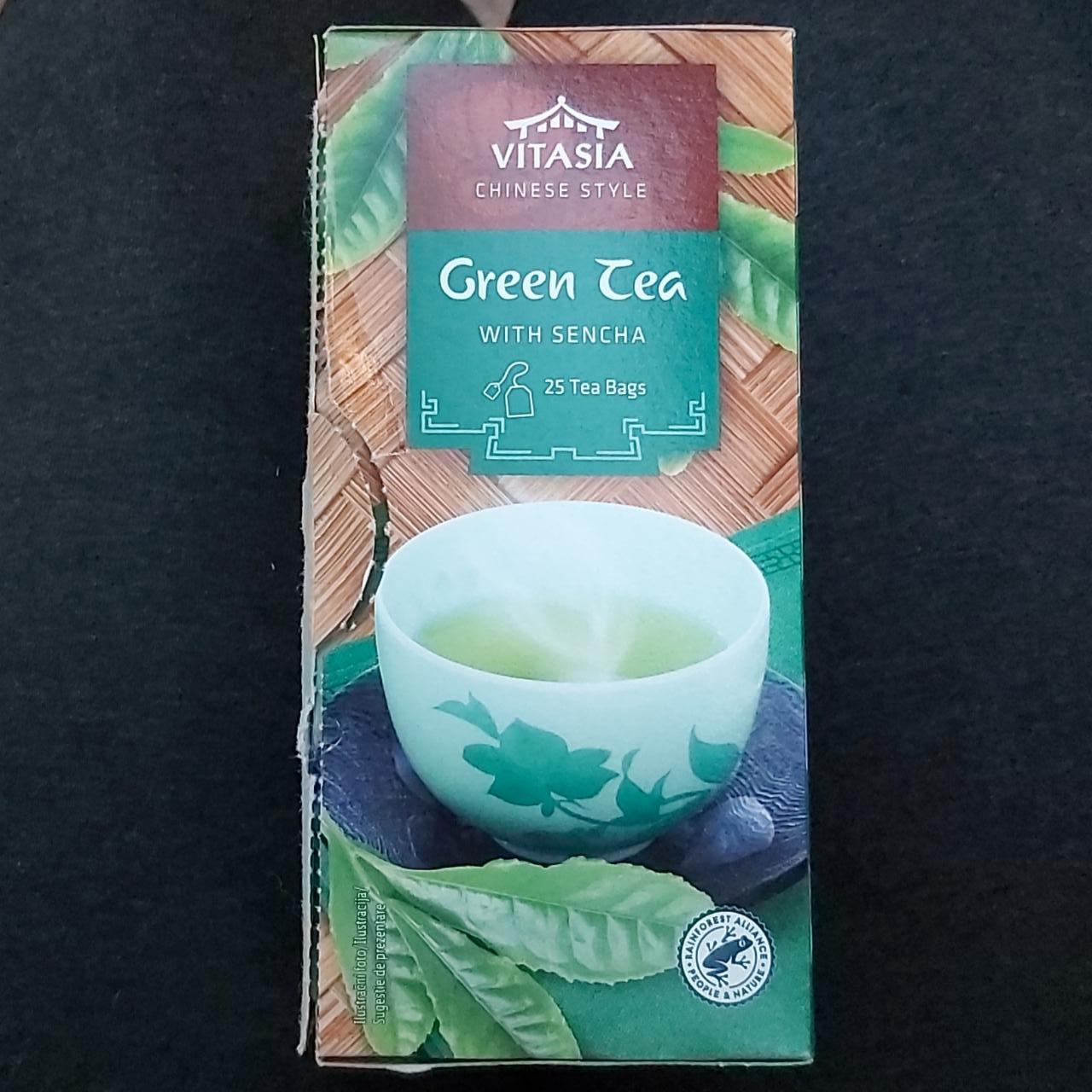 Fotografie - Green tea with sencha Vitasia