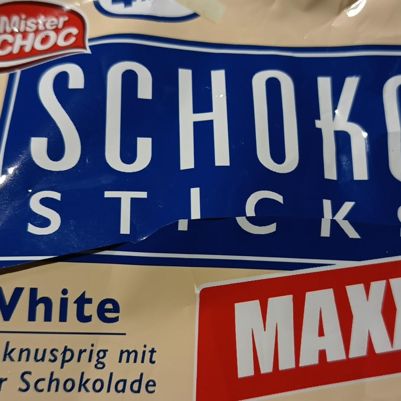 Fotografie - Schoco Sticks White Mister Choc