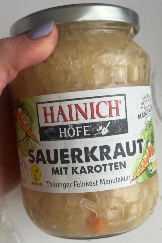 Fotografie - Sauerkraut mit karotten Hainich