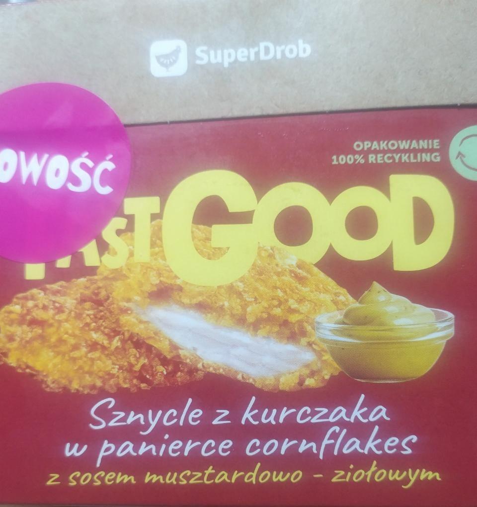 Fotografie - Fast goood Sznycle u kurczaka w panierce cornflakes