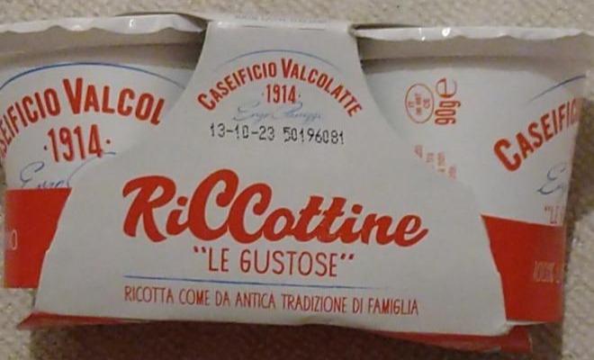 Fotografie - Riccottine 'Le Gustose' Caseificio Valcolatte