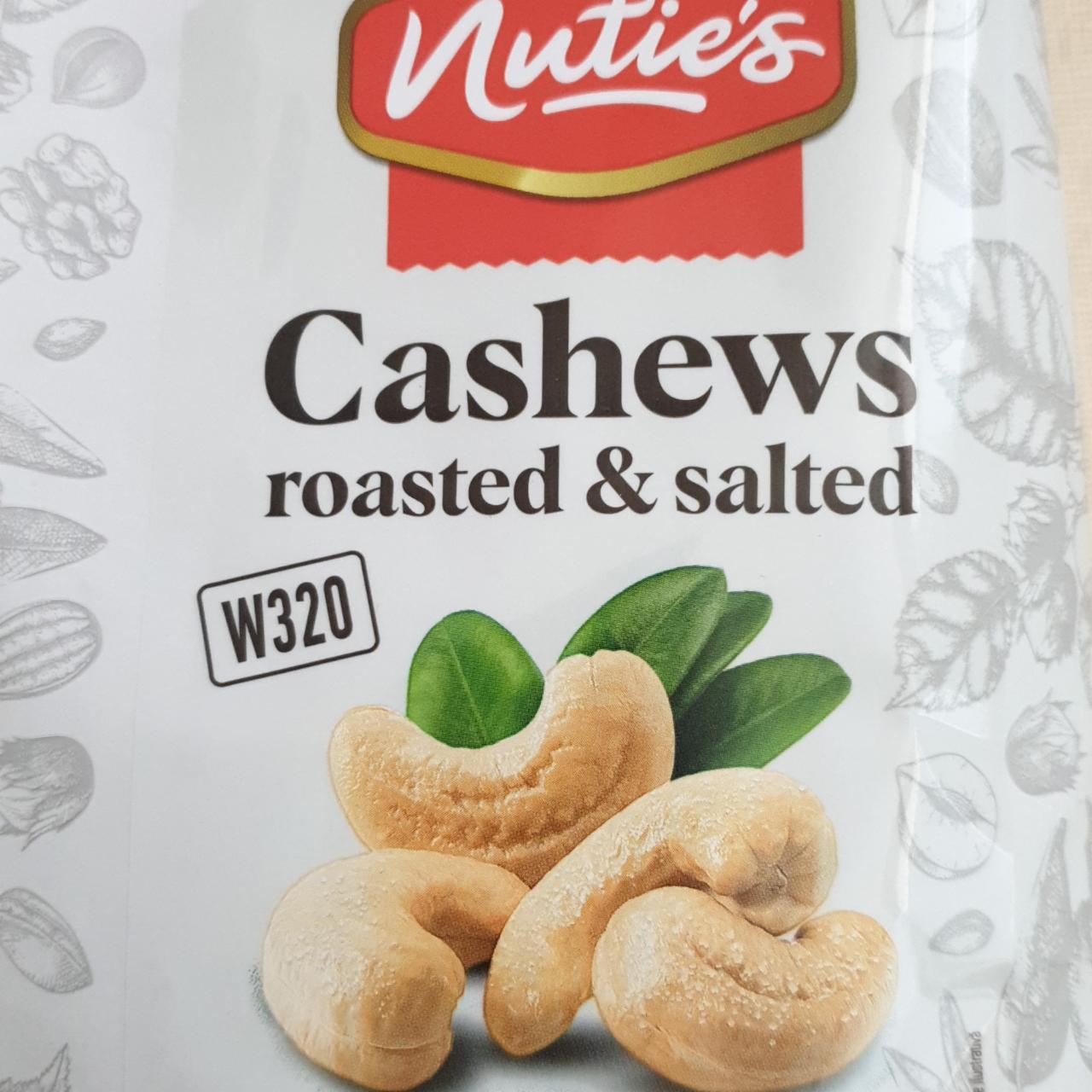 Fotografie - Cashews roasted & salted Nutie's