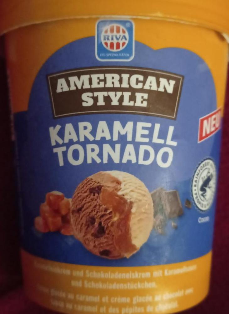 Fotografie - karamel tornado smetanová zmrzlina
