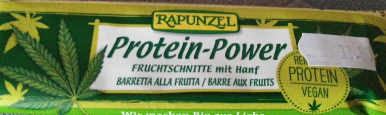 Fotografie - Fruchtschnitte Protein-Power Rapunzel