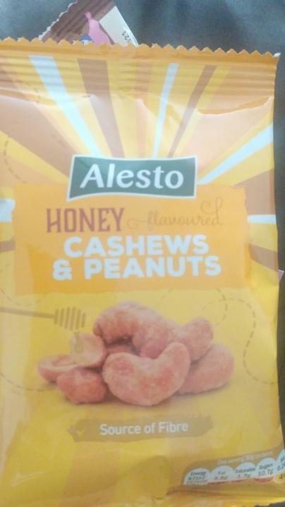 Fotografie - Roasted cashews & peanuts Honey & Salt Alesto
