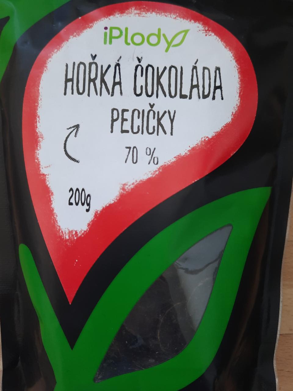 Fotografie - Hořká čokoláda pecičky 70% iPlody