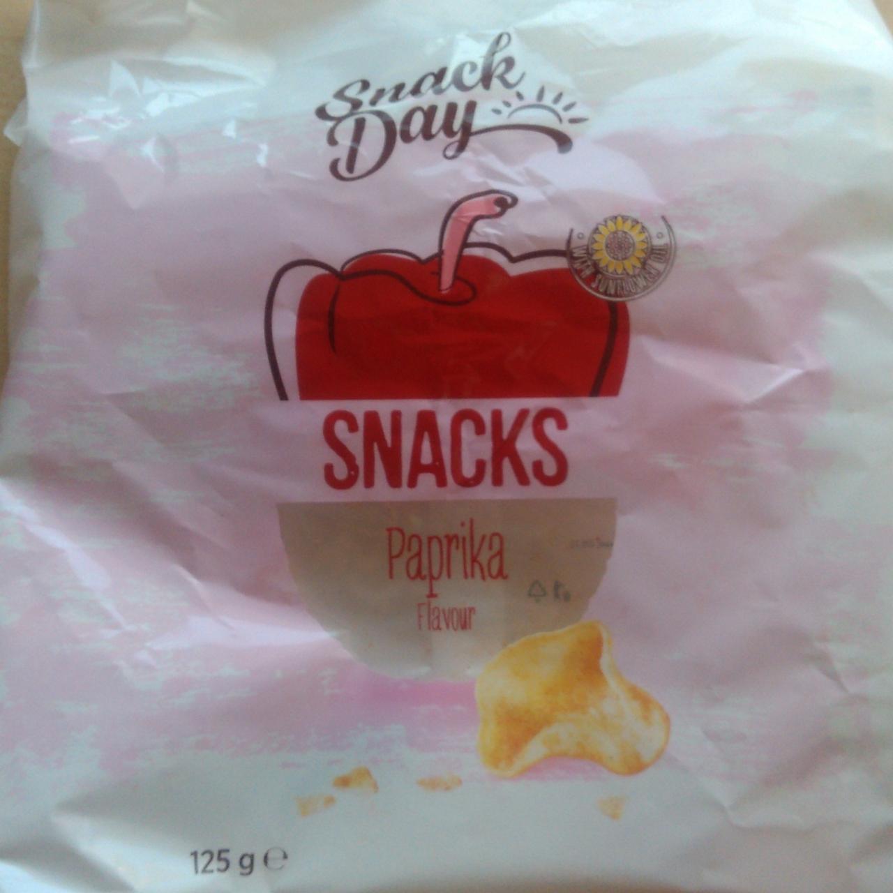 Fotografie - Snacks Paprika flavour Snack Day