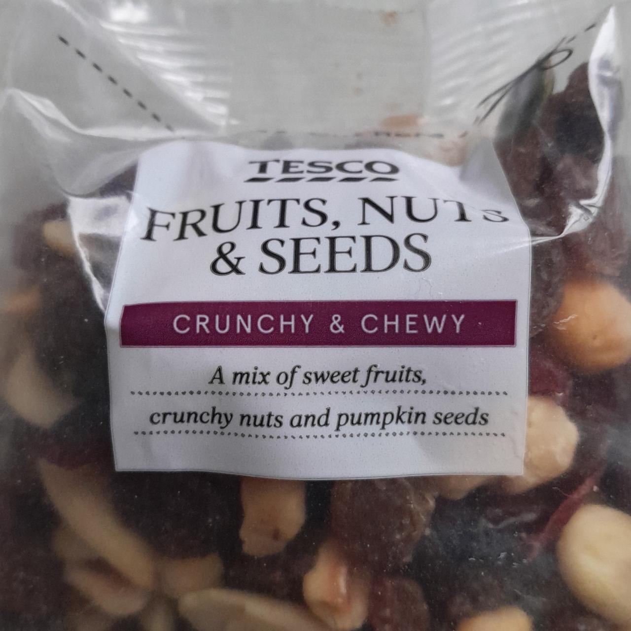 Fotografie - Fruits, nuts & seeds Crunchy & Chewy Tesco
