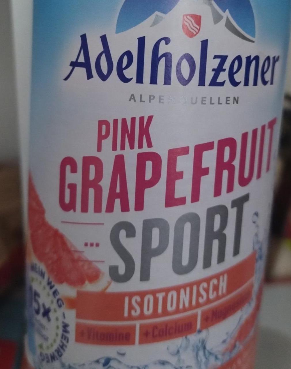 Fotografie - Pink Grapefruit Sport Isotonisch Adelholzener