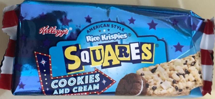 Fotografie - Rice Krispies Squares Cookies & Cream Kellogg's