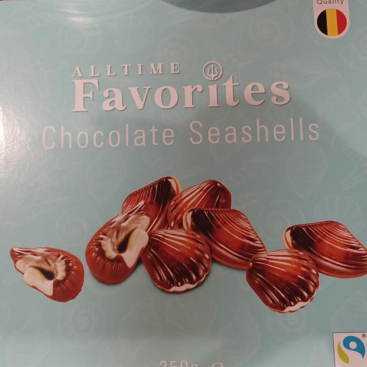 Fotografie - favourites chocolate seashells