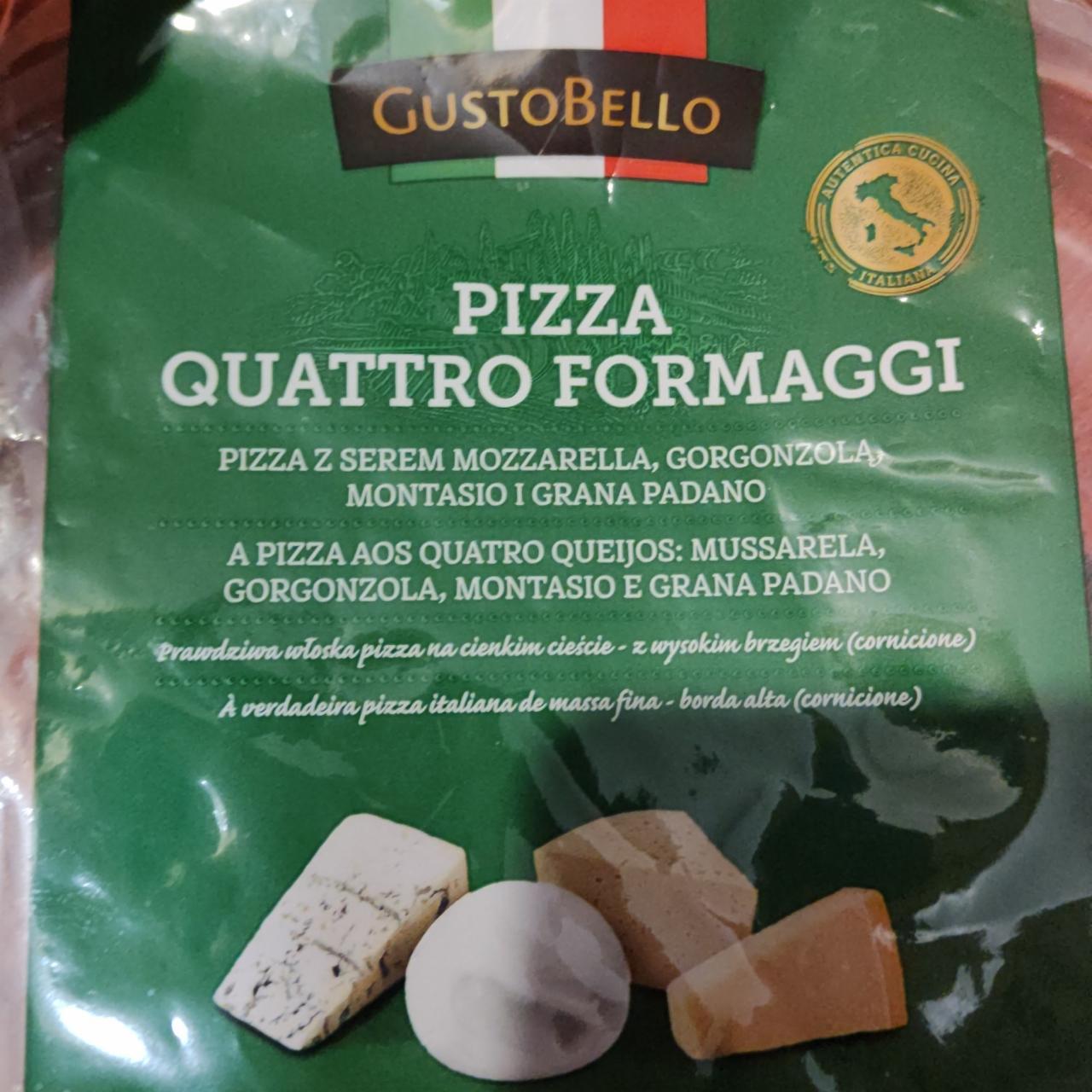 Fotografie - Pizza Quattro Formaggi GustoBello
