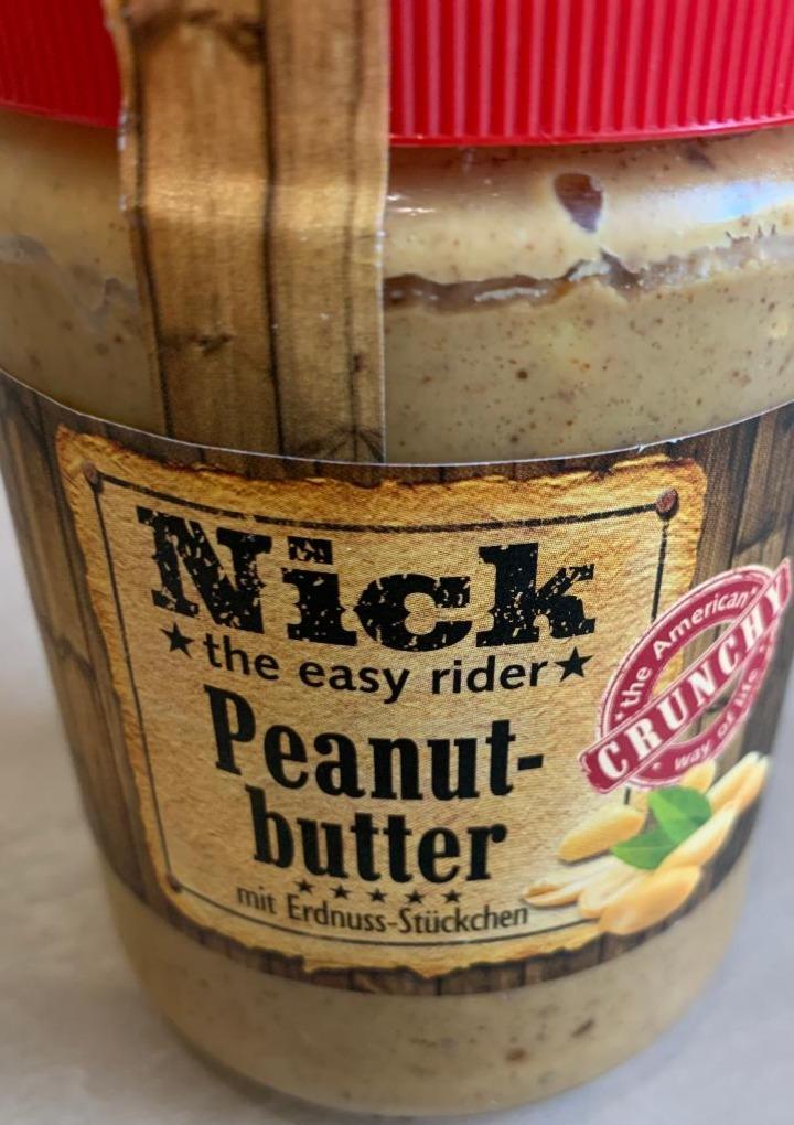 Fotografie - Peanut butter Crunchy arašídové máslo Nick