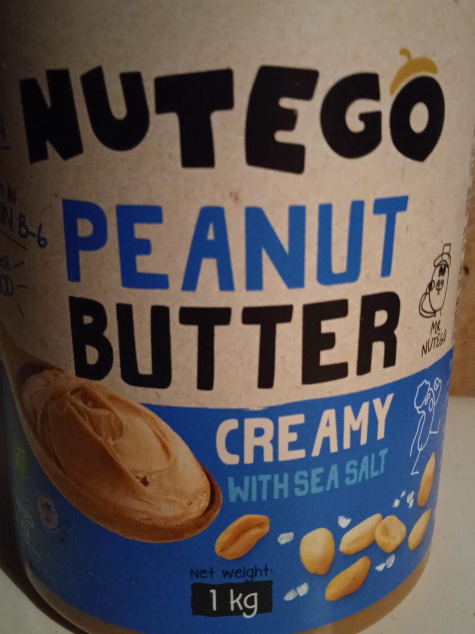 Fotografie - Peanut Butter Creamy with sea salt Nutego