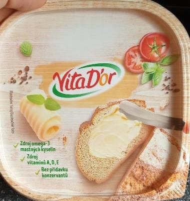 Fotografie - Margarín s máslovou příchutí se sníženým obsahem - VitaD'or