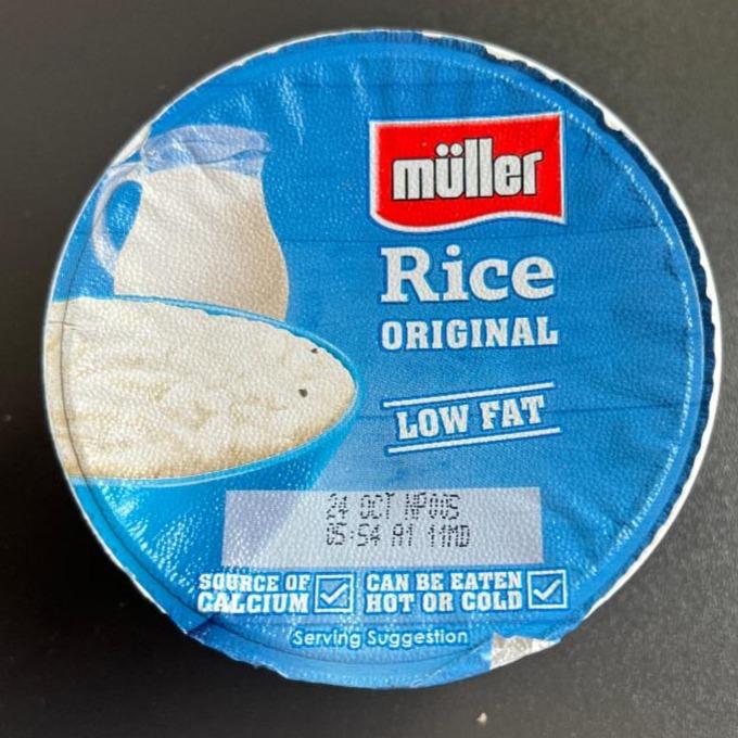 Fotografie - Rice Original Low Fat Müller