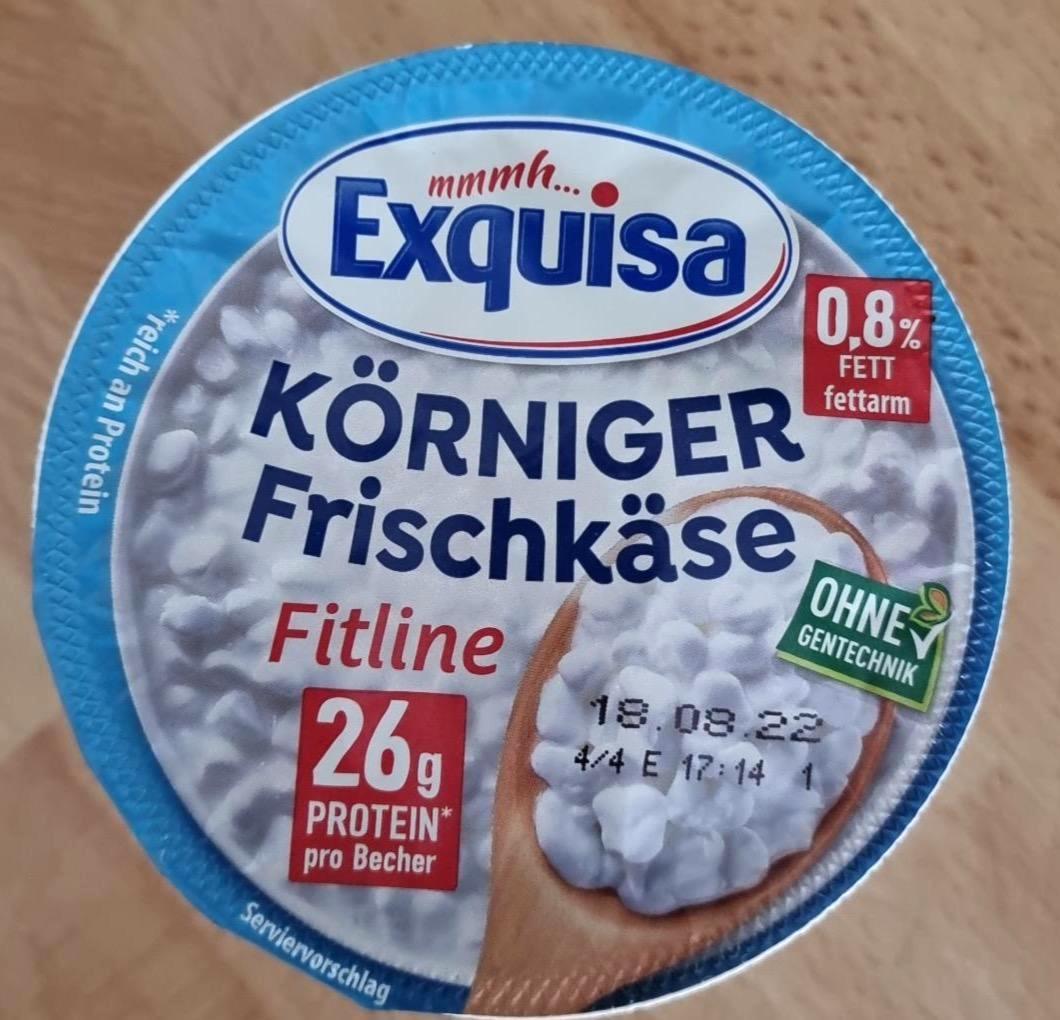 Fotografie - Körniger Frischkäse fitline 0.8% Exquisa