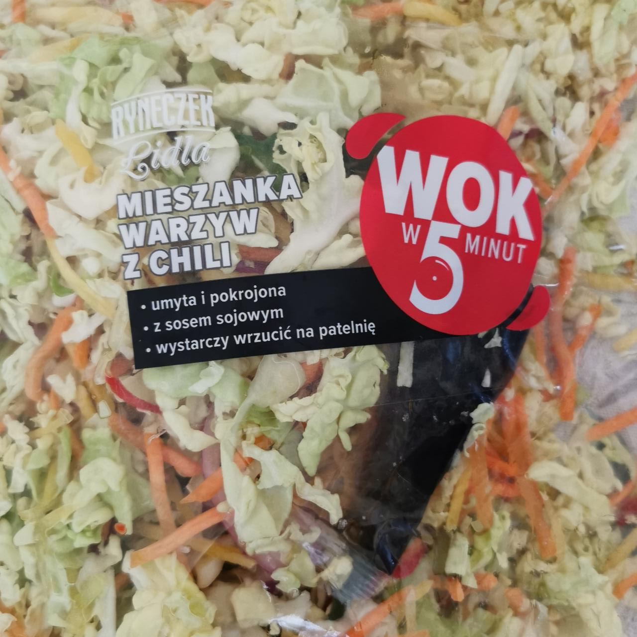 Fotografie - Mieszanka warzyw z chili Wok w 5 minut Ryneczek Lidla
