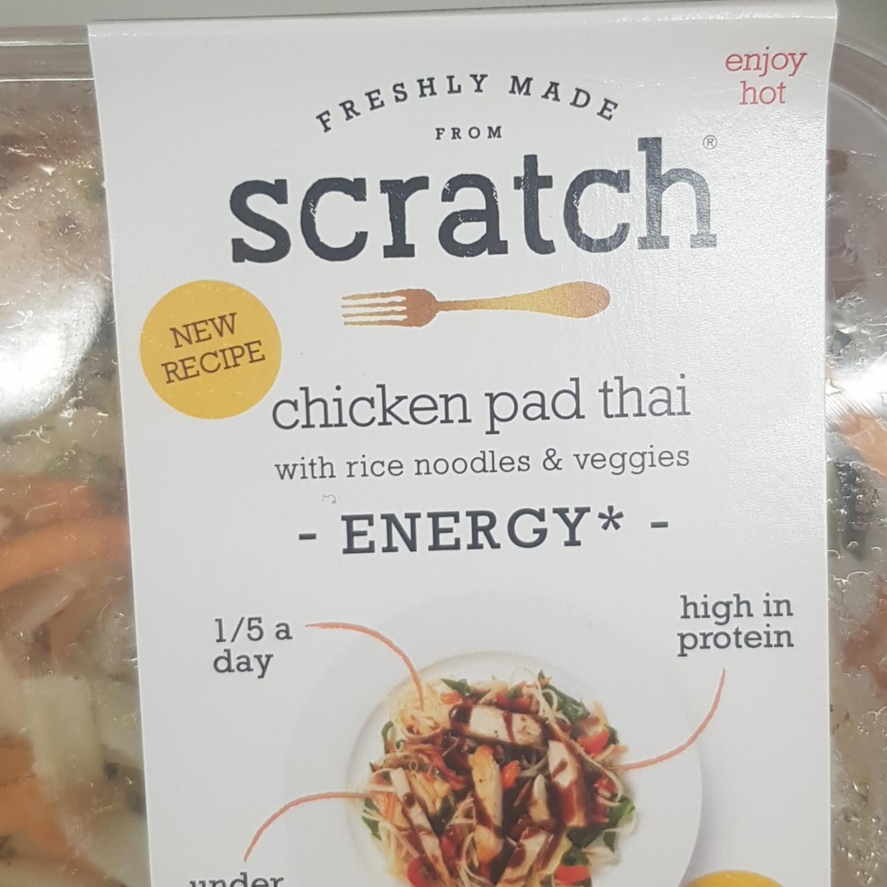 Fotografie - Chicken pad thai energy Scratch
