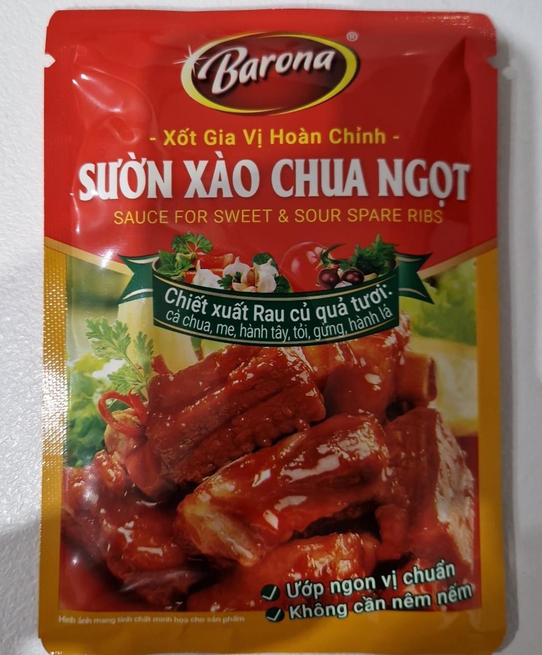 Fotografie - Sauce for Sweet & Sour Spare Ribs Xốt Gia Vị Hoàn Chỉnh Barona