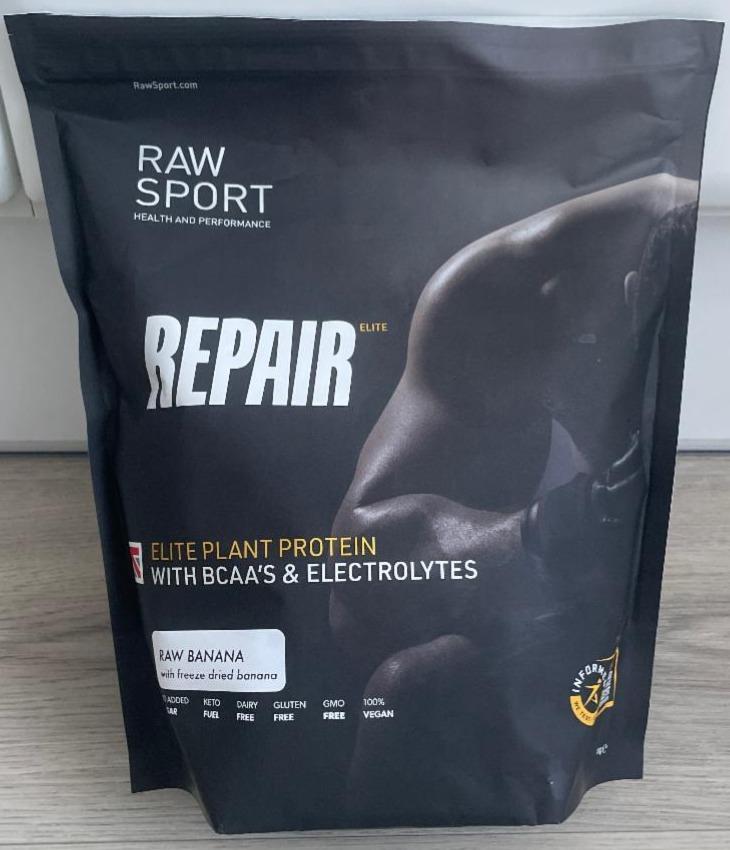 Fotografie - Elite Repair Protein Raw Banana Raw Sport