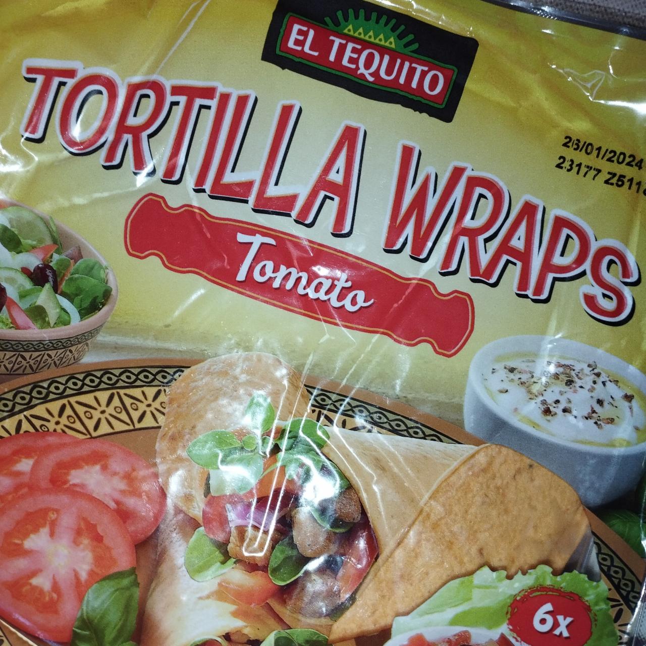 Fotografie - Tortilla wraps tomato El Tequito