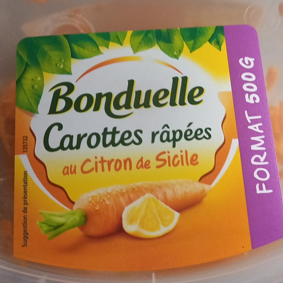Fotografie - Carottes râpées au Citron de Sicile Bonduelle