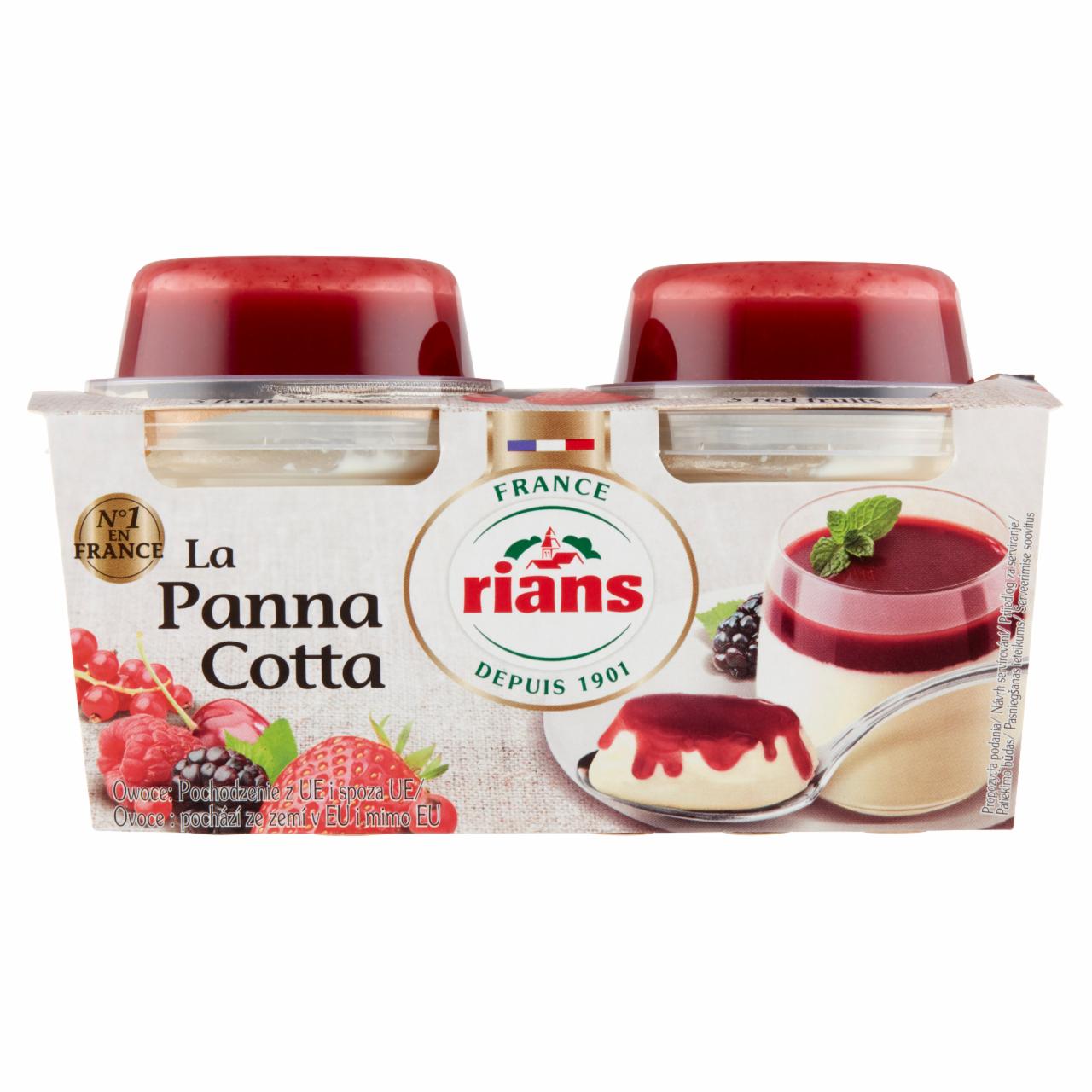 Fotografie - La Panna Cotta Mixed Berries Rians