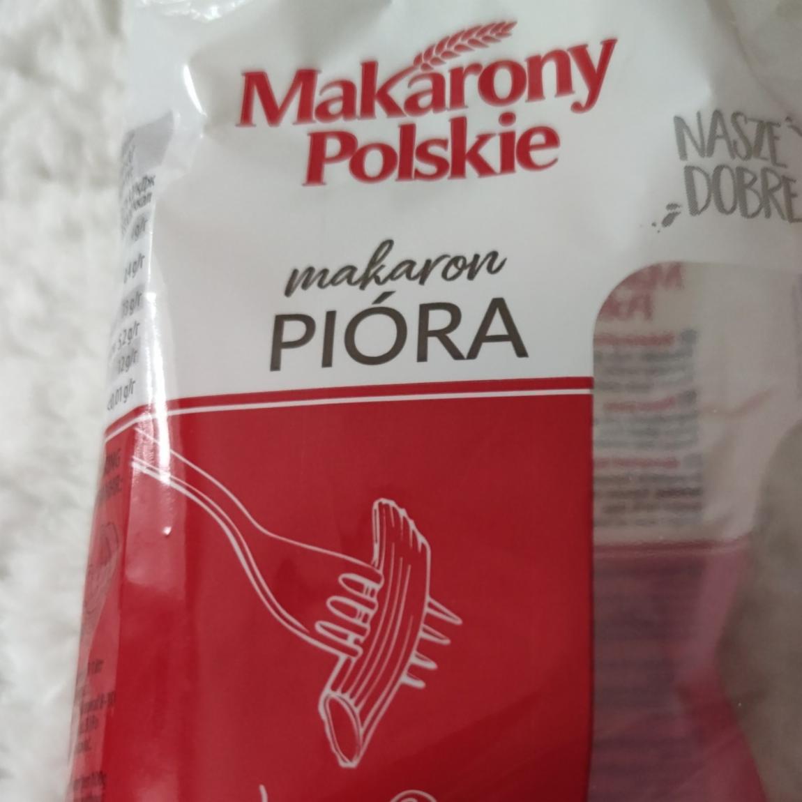 Fotografie - Makarony Polskie makaron Pióra