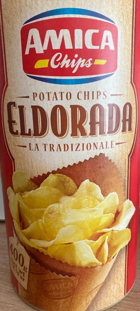 Fotografie - Potato chips la tradizionale Amica Chips