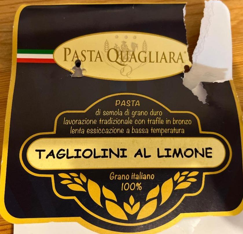 Fotografie - Tagliolini al limome Pasta Quagliara