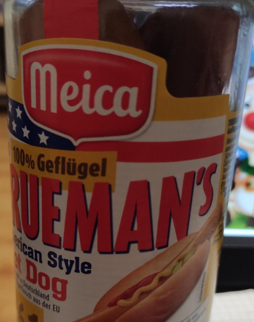 Fotografie - Trueman's American Style Hot Dog 100% Geflügel Meica