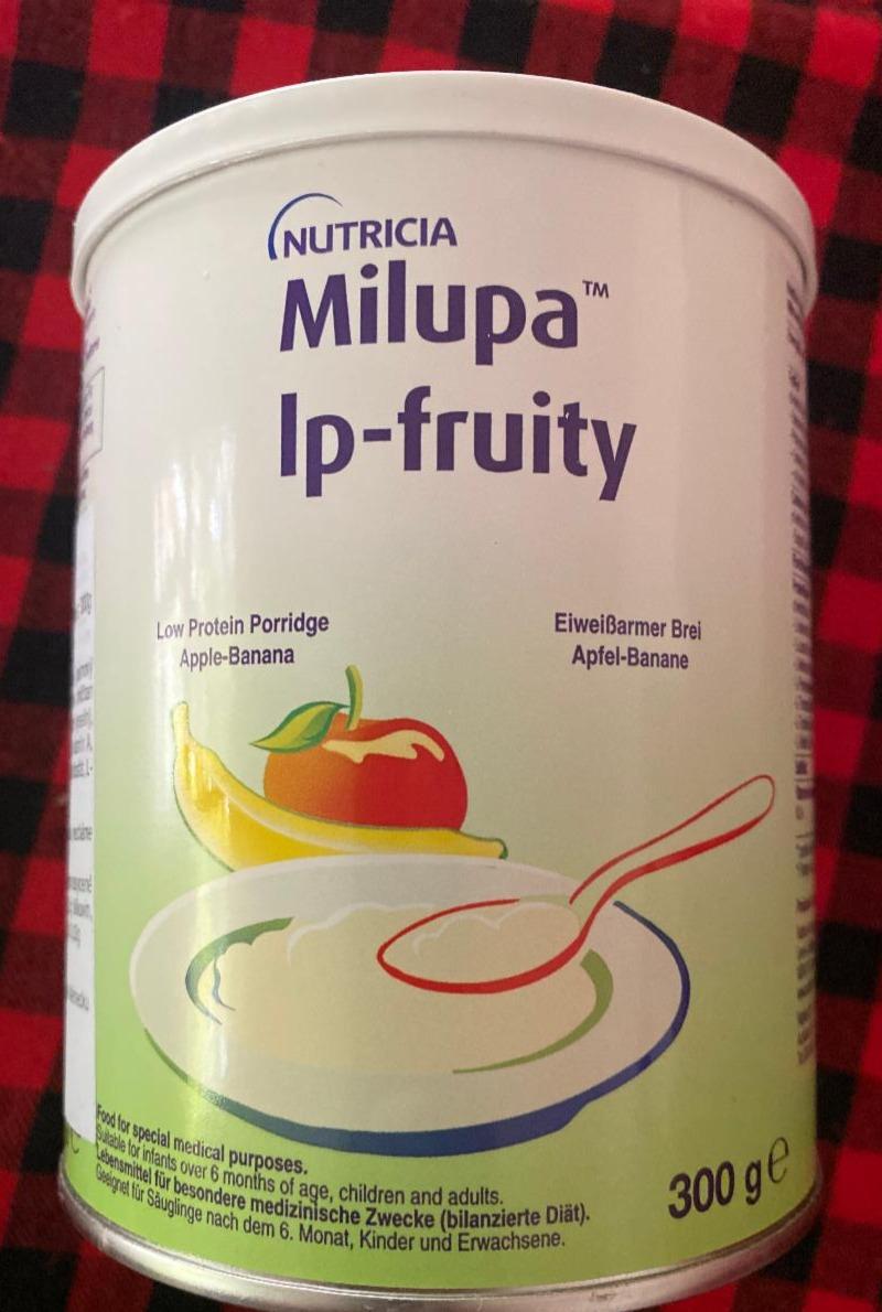 Fotografie - Milupa lp-fruity Low Protein Porridge Apple-Banana Nutricia
