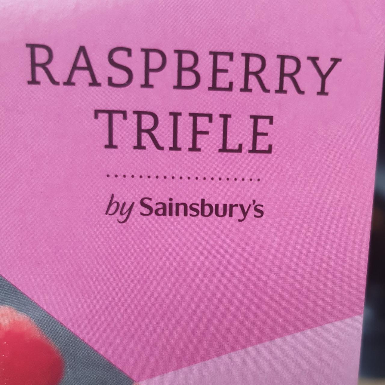 Fotografie - Raspberry trifle by Sainsbury's
