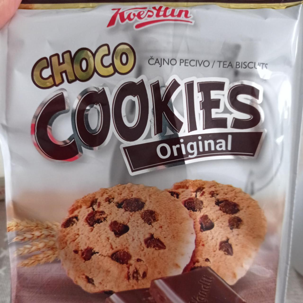 Fotografie - Choco cookies Original čajno pecivo Koestlin