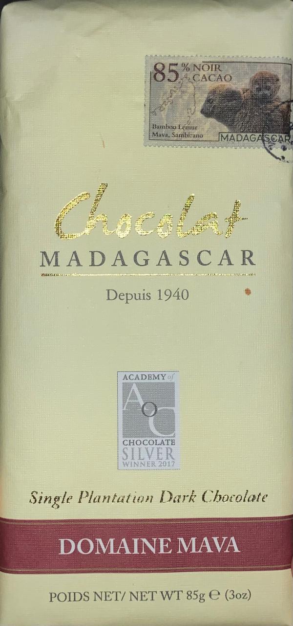 Fotografie - hořká čokoláda 85% MAVA KAKAO MADAGASKAR