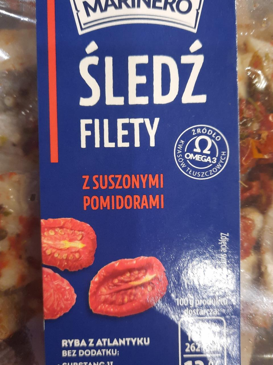 Fotografie - Śledź Filety z Suszonymi Pomidorami Marinero