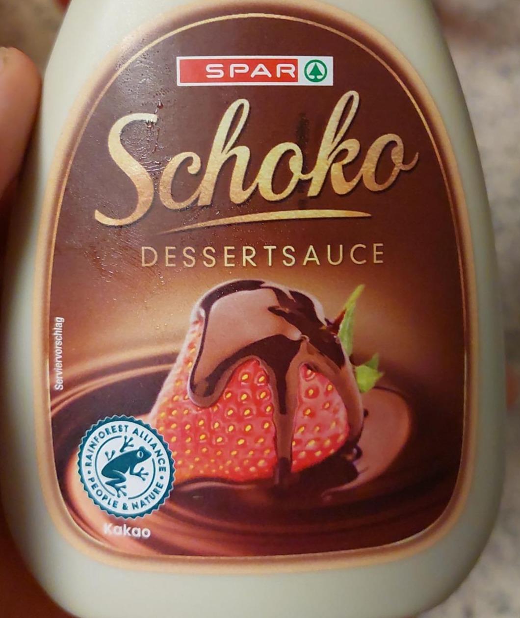 Fotografie - Schoko Dessertsauce Spar