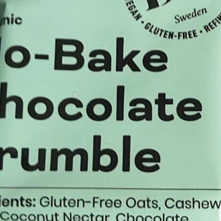 Fotografie - no bake chocolate crumble get raw dig