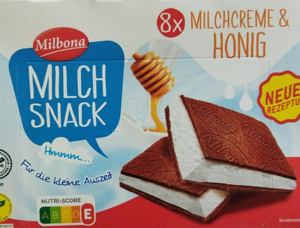 Fotografie - Milch snack Milbona